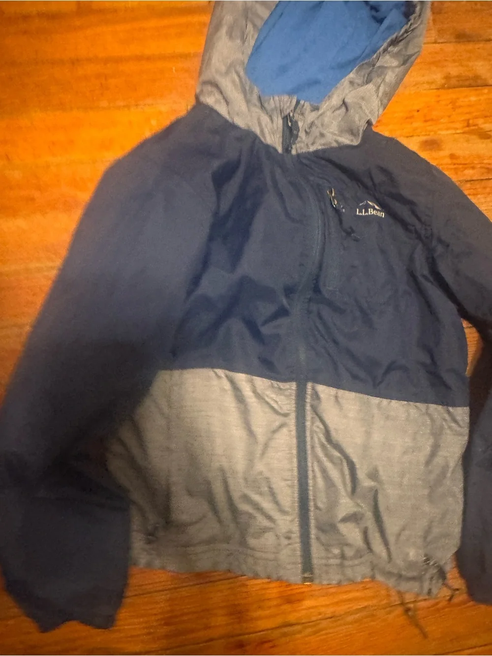 L.L. Bean unisex kids fall everyday jacket hiking size 8